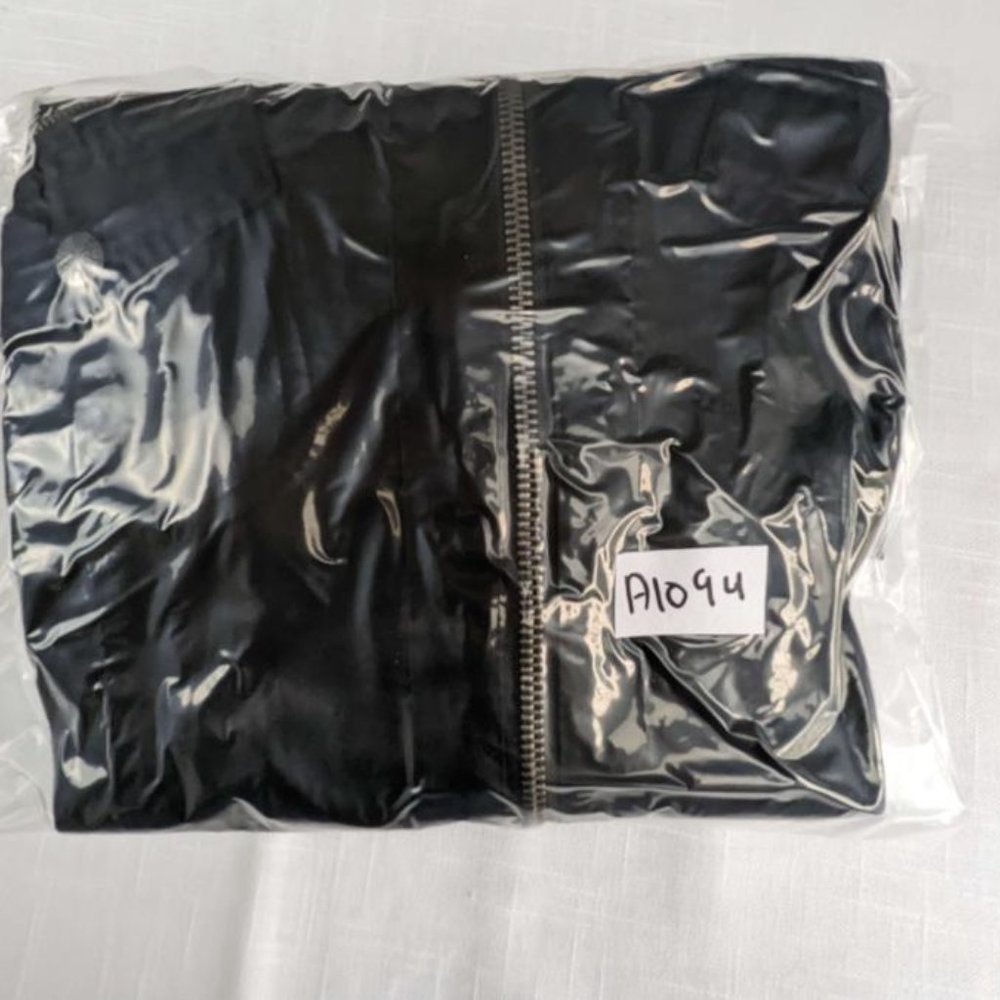 Miss London Woman's Jacket, Black, Juniors Size XL, Zip Up - Picture 8 of 8